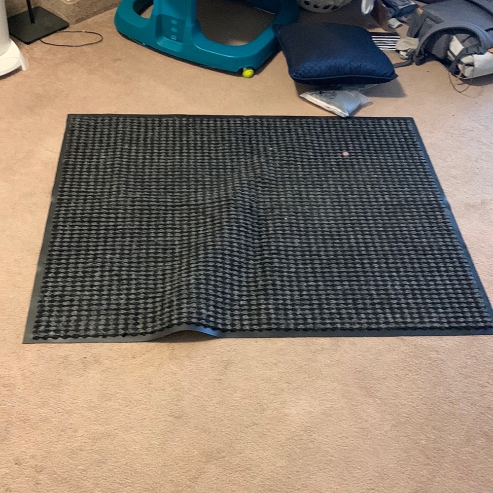Black rug
